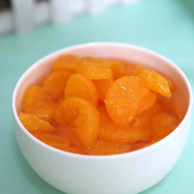 Canned mandarin-oranges